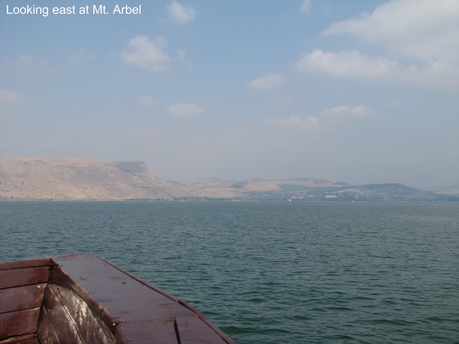 Sea of Galilee, boat, Arbel