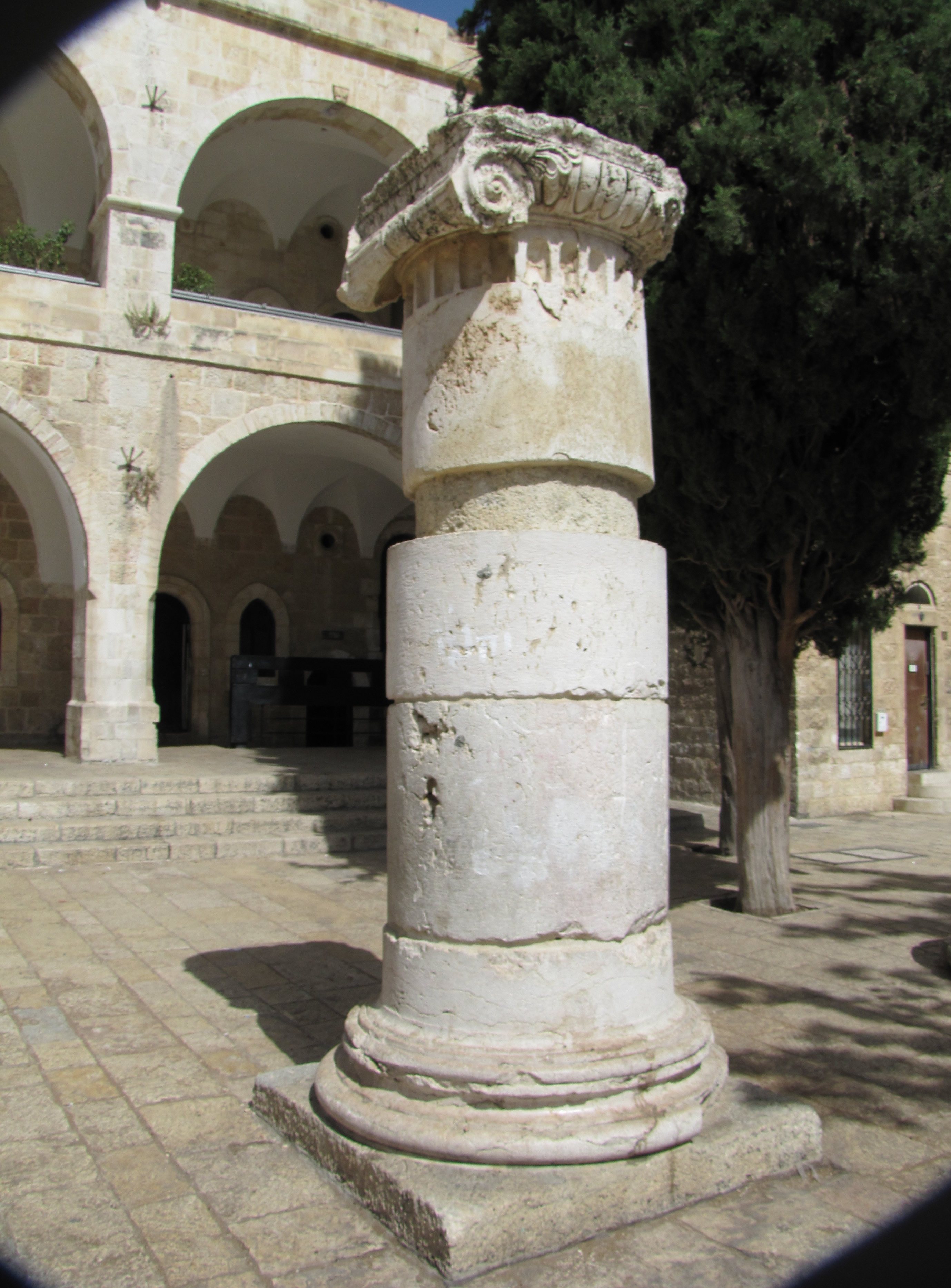 Roman Column, Solomon's Colonnade, Temple Mount, Batei Mahase, VIII