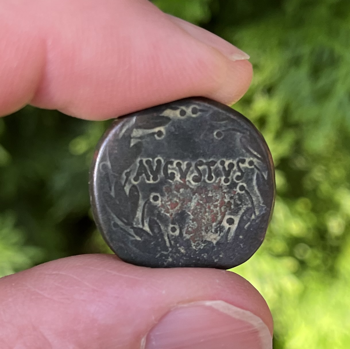 AUGUSTUS, AVGVSTVS, Caesar Augustus bronze coin from 27-14 BC