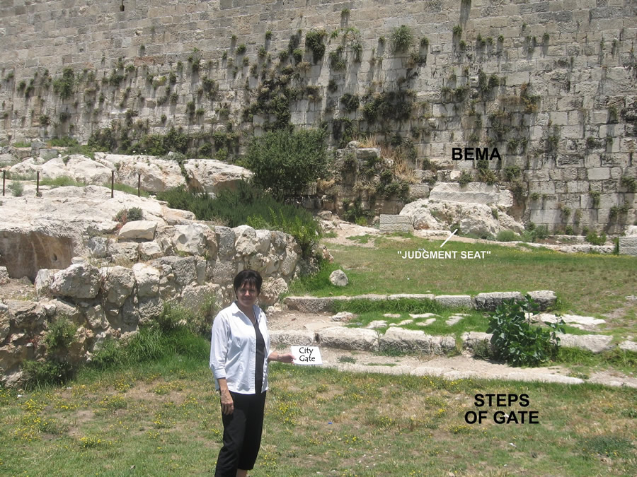 Pilate Judgment Seat Gabbatha Stone Pavement Praetorium Jesus Trial, Gate West City Wall Jerusalem, 30 AD