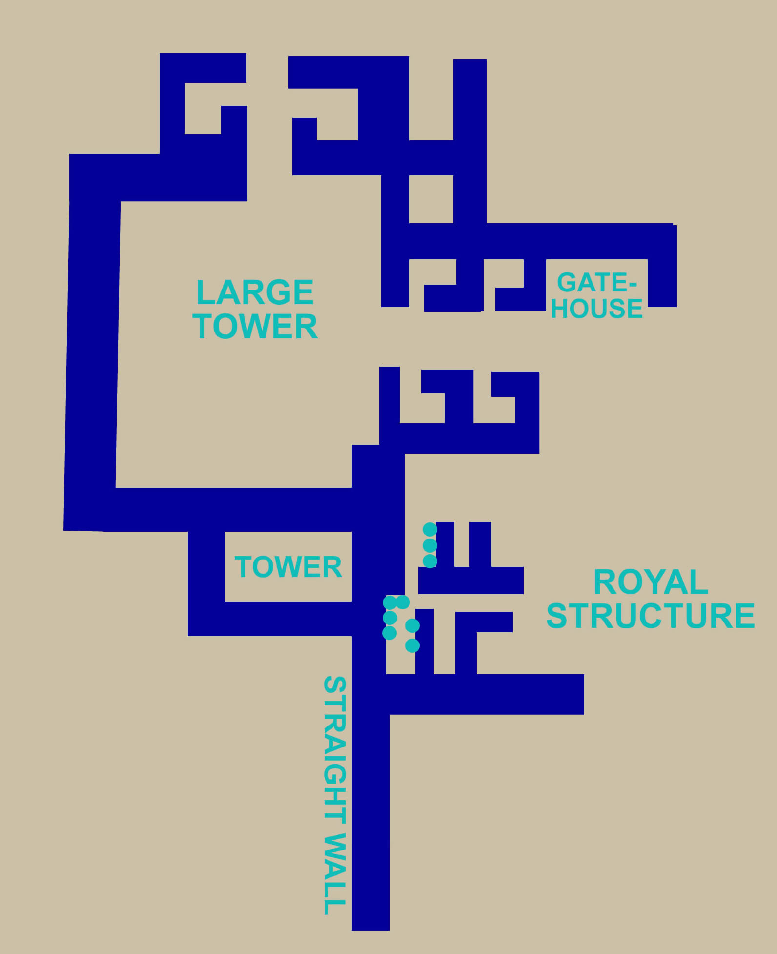 Solomon's Gate, Ophel, Gate House, Solomon's Wall south of Temple Mount, Diagram of Gate and Royal Structure on Ophel, Tower, extra tower