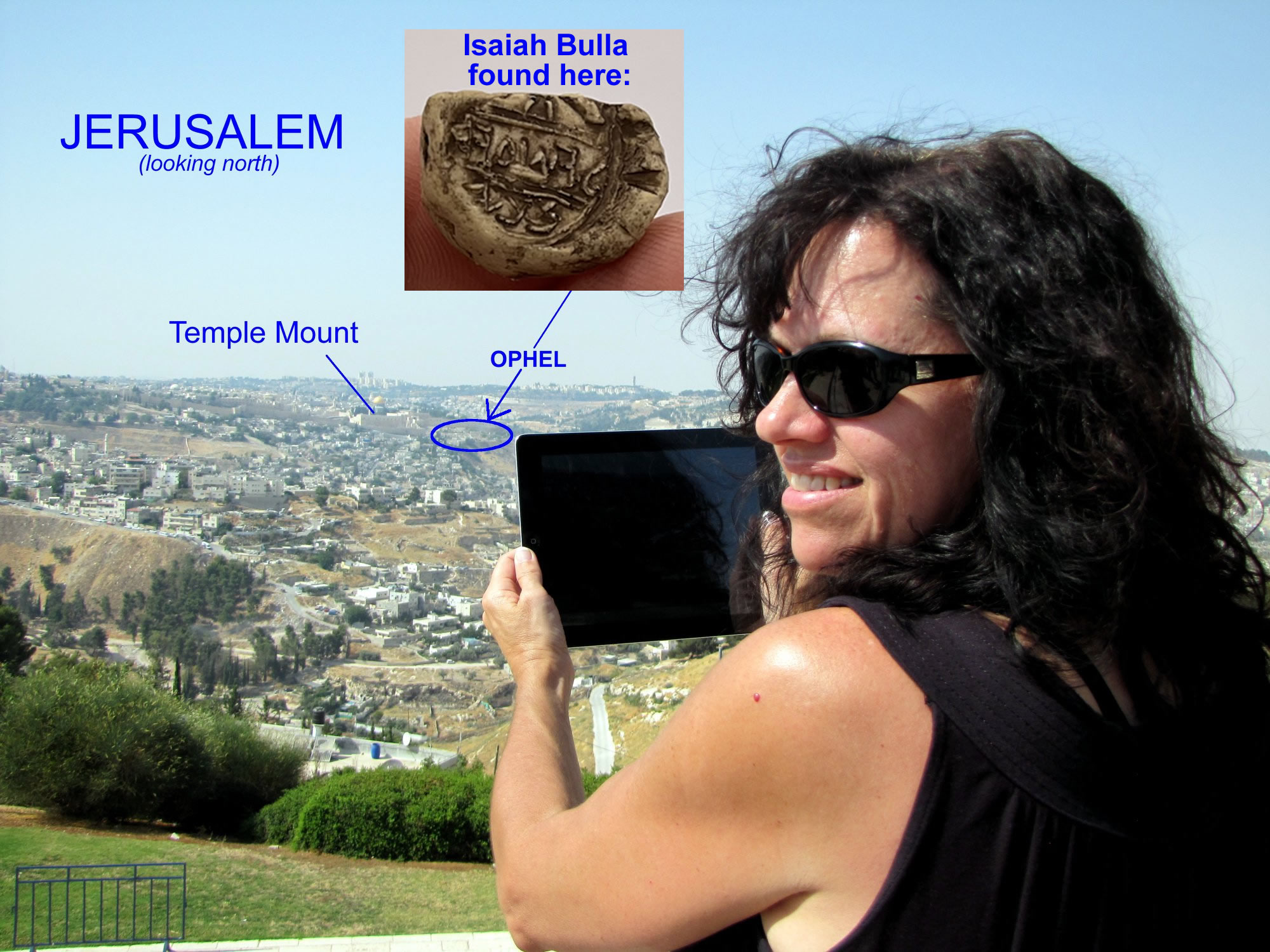 Toni Wiemers, Ophel, South of Jerusalem, Isaiah Bulla, Hezekiah Bulla, Solomon's Wall and Gate System