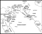 Assyrian Empire - Decline from 663-605 - Retreat from Nineveh to Haran to Charchemish