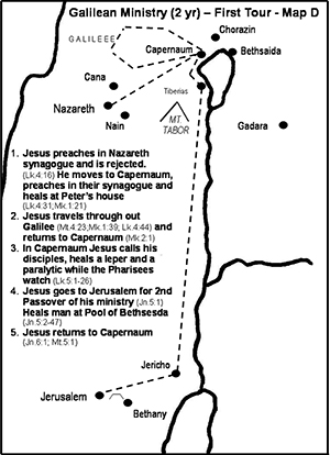Jesus' First Tour of Galilee