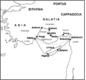 Pontus, Bithynia, Cappadocia, Galatia, Asia