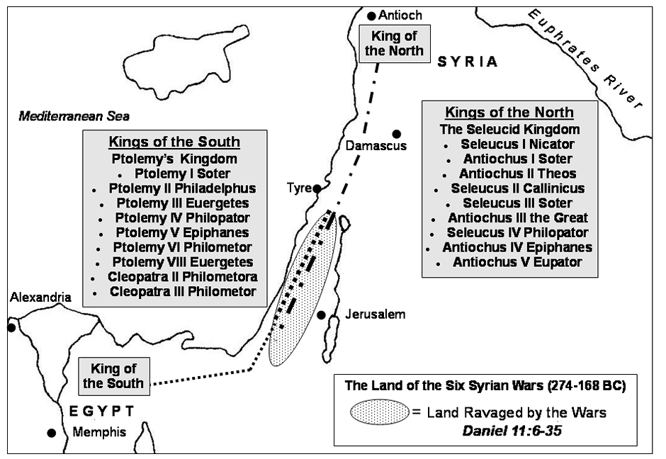 023 Syrian Wars 274 168 BC Daniel 11