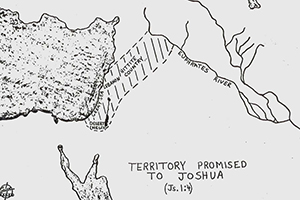 	 Joshua 1:4  Territory Promised to Joshua