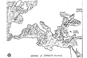 Genesis 10:2-5 - Nations of Japheth
