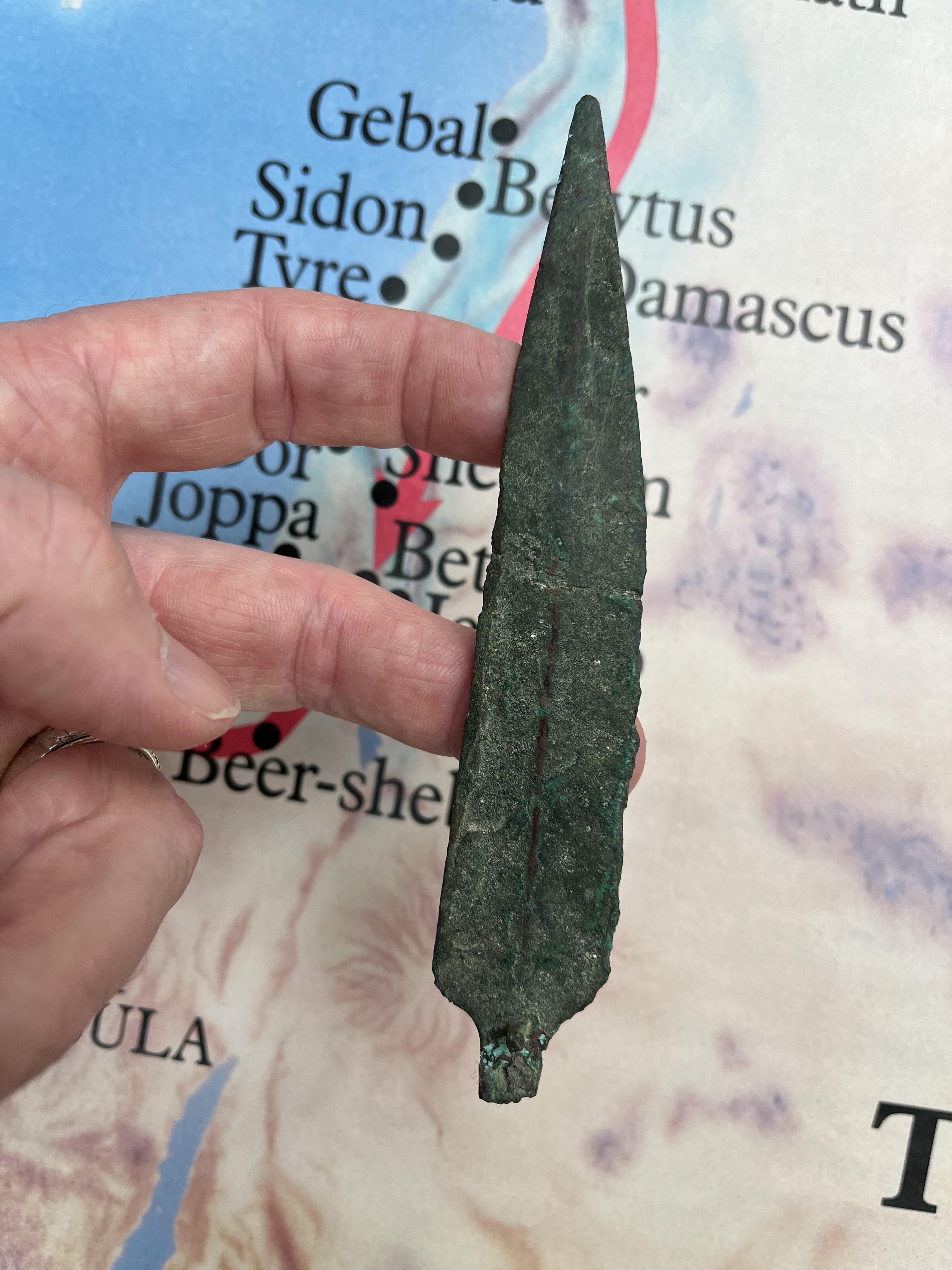 1000 BC Bronze Spearhead 2